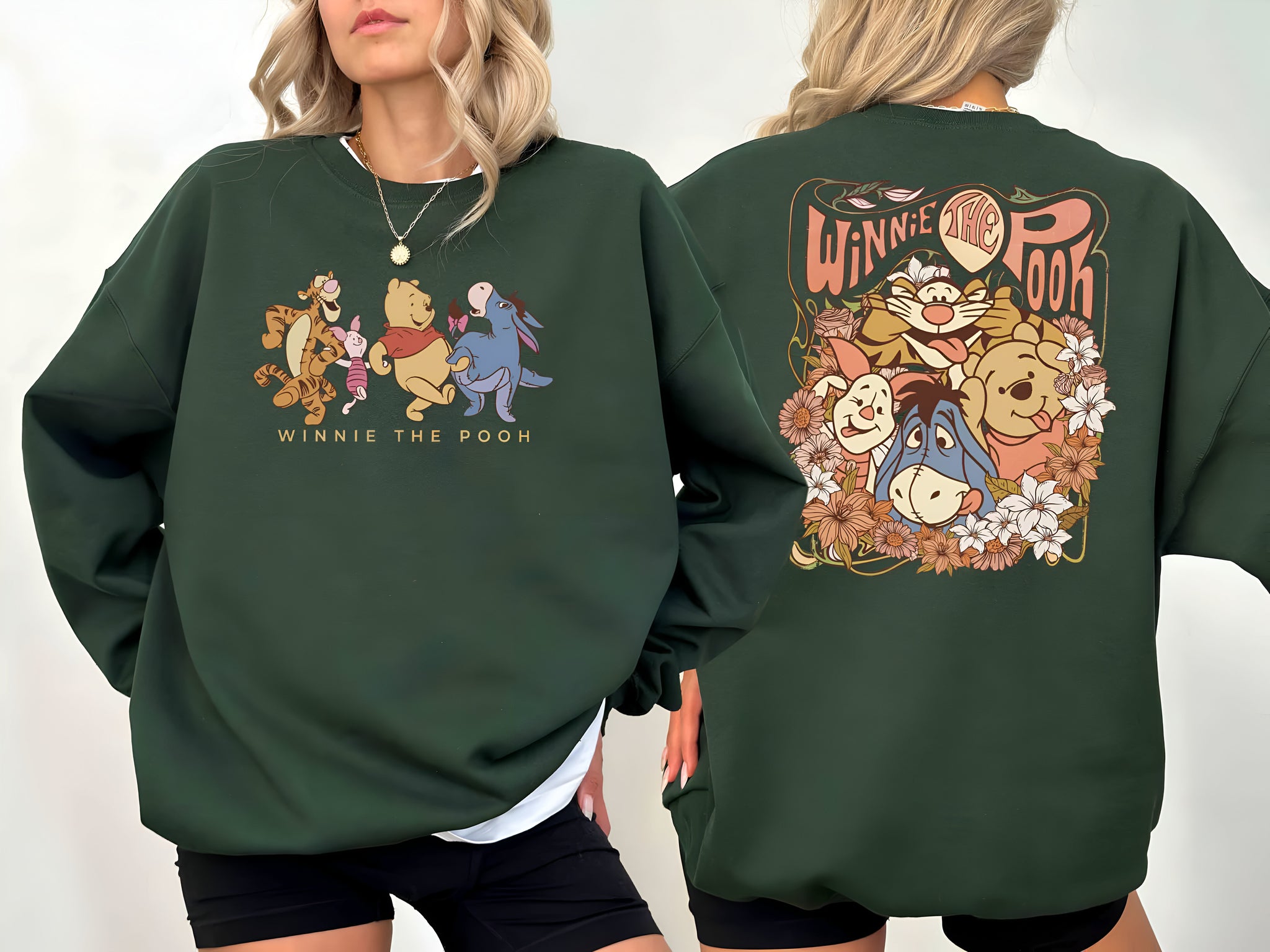 Retro Winnie The Pooh Shirt, Pooh And Friends Shirt, Disney Pooh Shirt, Pooh T-Shirt, Pooh Bear And Co Tee, Winnie The Pooh Sweatshirt