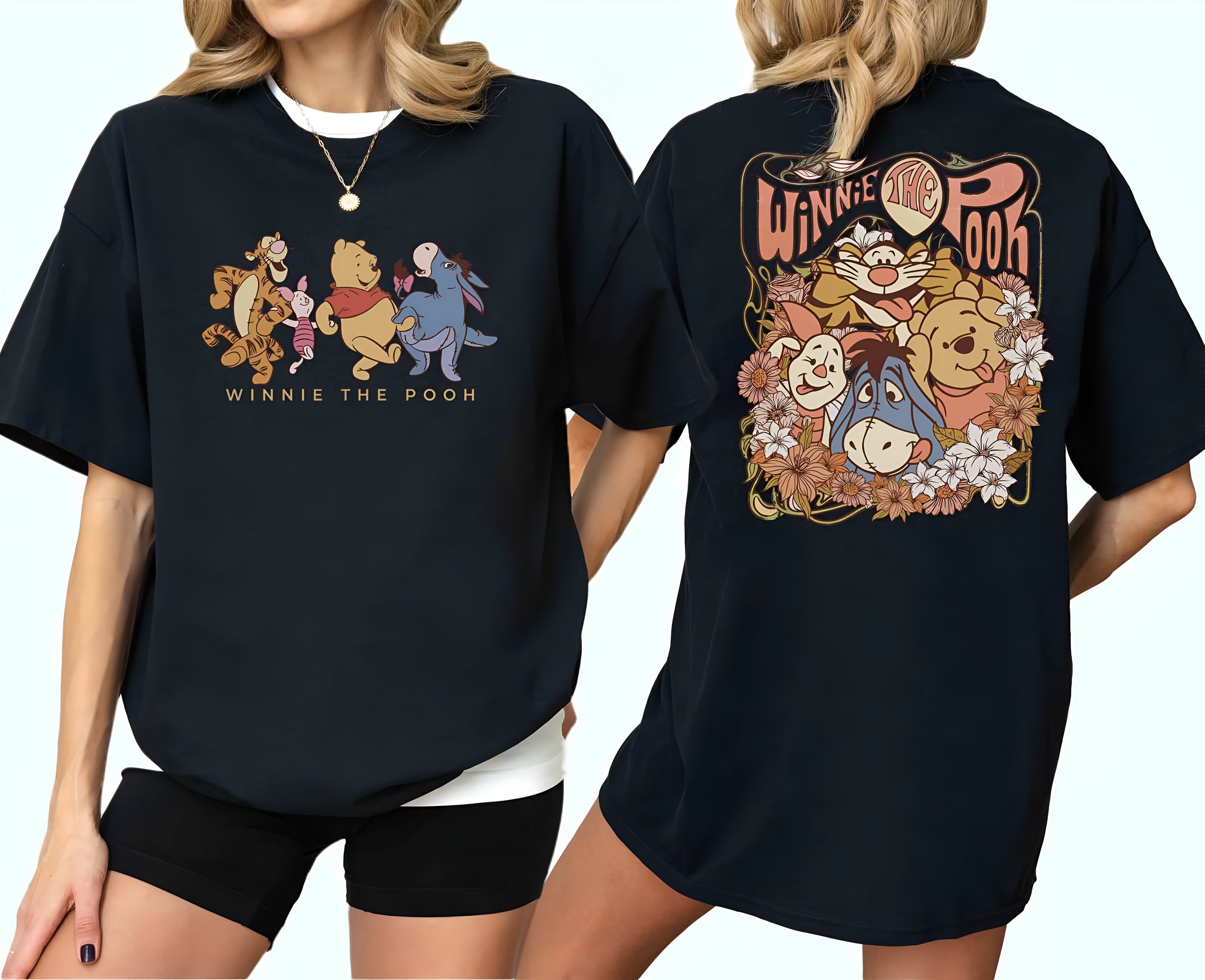 Retro Winnie The Pooh Shirt, Pooh And Friends Shirt, Disney Pooh Shirt, Pooh T-Shirt, Pooh Bear And Co Tee, Winnie The Pooh Sweatshirt