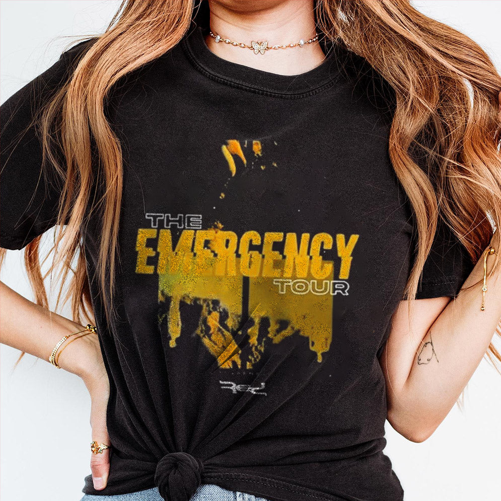 Red The Emergency Tour 2024 Shirt, Sweatshirt, Hoodie And TankTop