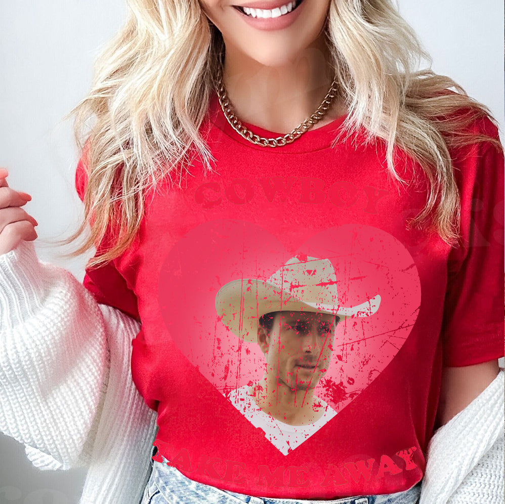 2 matRetro Cowboy take me away shirt, Glen Powell Tshirt, Powell Sweatshirt, Twisters With Glen Powell Retro Movie Poster Vintage Unisex Shirt, Trendy Shirt