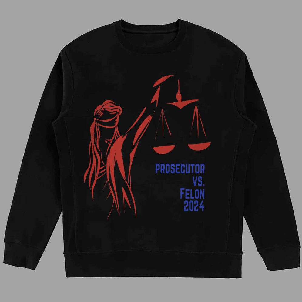 Retro Harris 2024 Prosecutor vs Felon Just Another Tuesday T-Shirt, Political Campaign Tee V10, Humorous Election Shirt