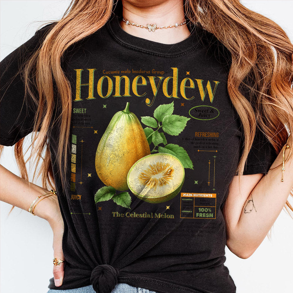 Retro Honeydew Melon png Y2K Vintage Nostalgic 2000s Trendy Sweet Fruits Natural Lover