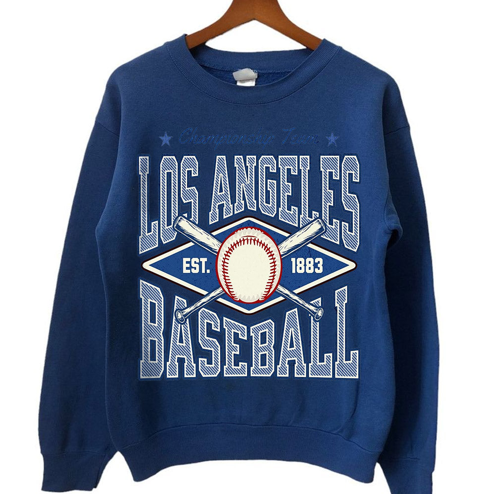 Retro Los Angeles Baseball Shirt, Dodgers Fan, LA Sports, Dodgers World Series 2024, Dodgers, World series 2024