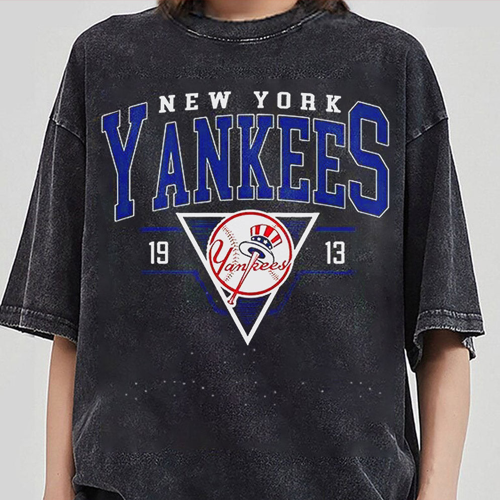 Retro NEW YORK YANKEES Crewneck Sweatshirt, Vintage 80's Sweatshirt, Custom number Yankees American Baseball Team Sweater