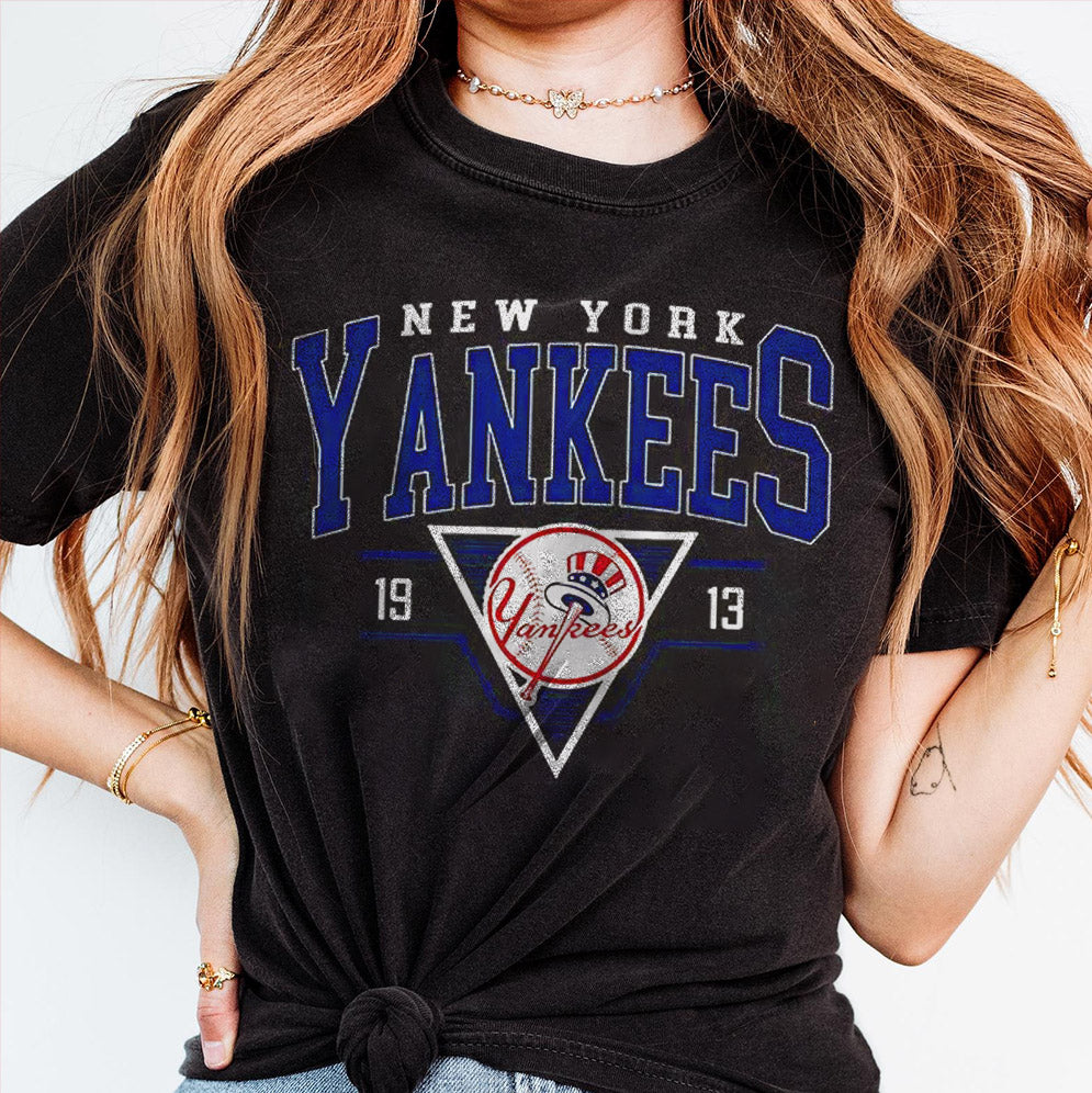 Retro NEW YORK YANKEES Crewneck Sweatshirt, Vintage 80's Sweatshirt, Custom number Yankees American Baseball Team Sweater