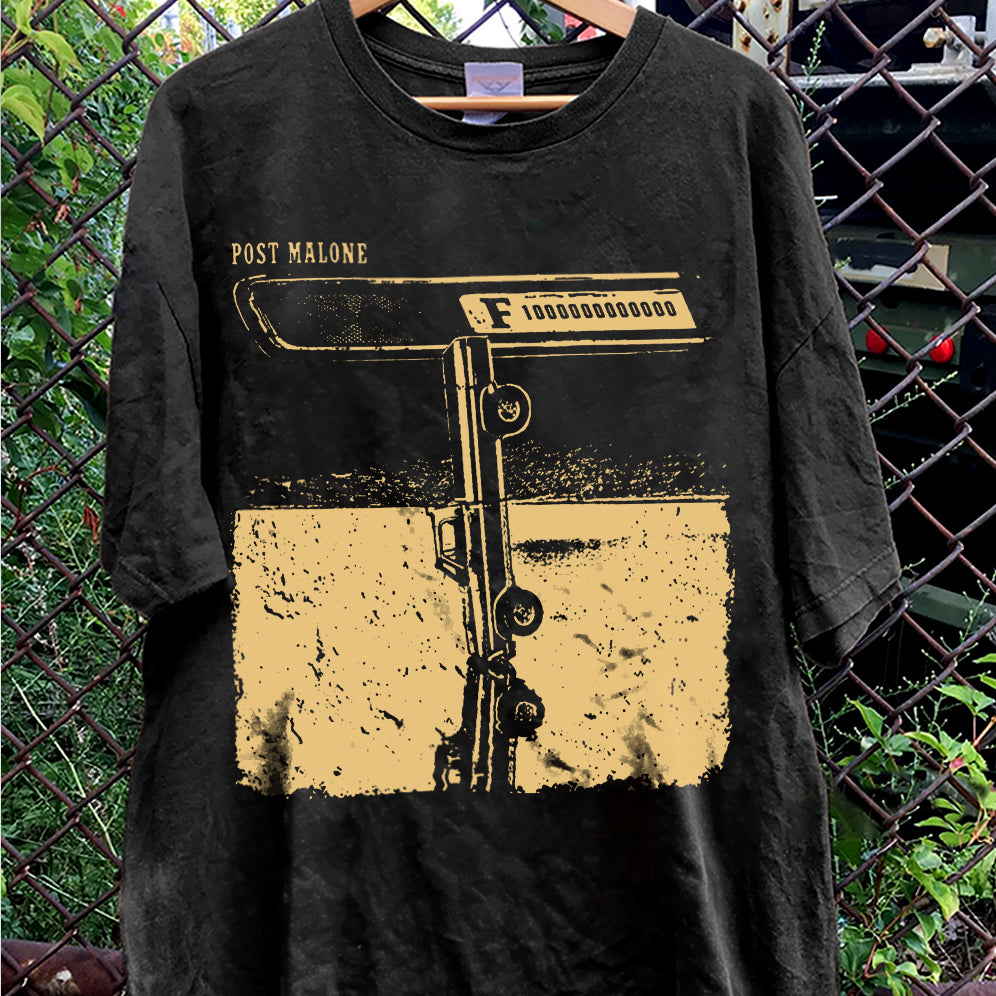 Retro Post Malone F1-Trillion Album Shirt, Post Malone Shirt, Country Shirt, Western Tee, Concert Shirt, Festival Shirt, Posty Tee