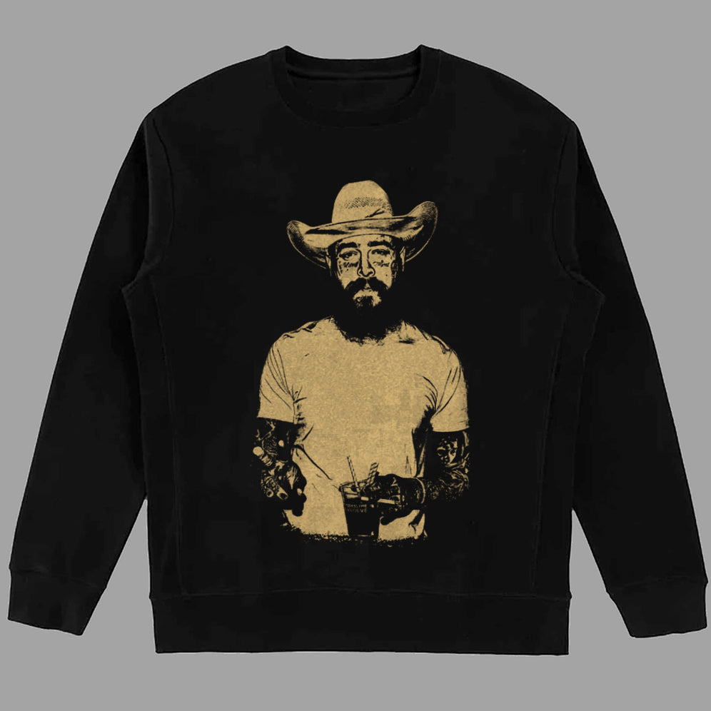 Retro Post Malone Shirt, Cowboy Post Shirt, Country Shirt, Western Graphic Tee, Concert Shirt, Festival Shirt, Had Some Help Shirt