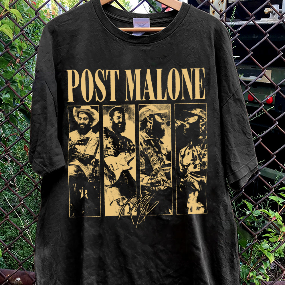 Retro Post Malone Shirt, Cowboy Post Shirt, Country Shirt, Western Graphic Tee V1, Concert Shirt, Festival Shirt, Had Some Help Shirt