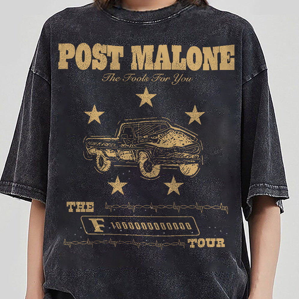 Retro Post Malone Shirt, Cowboy Post Shirt, Country Shirt, Western Graphic Tee V3, Concert Shirt, Festival Shirt, Had Some Help Shirt