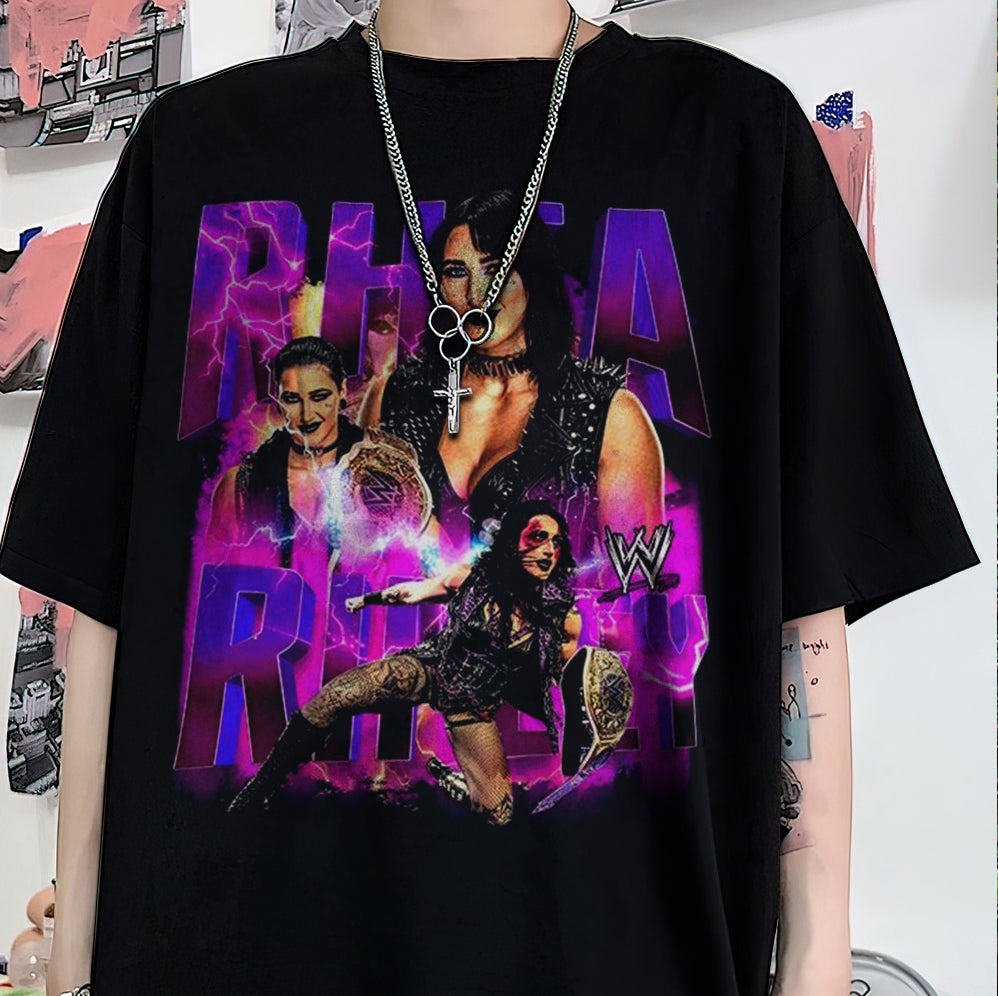 Rhea Ripley Vintage Shirt, Vintage Wrestling Shirt, Rhea Ripley Fan Tees, Wrestling Retro 90s, Rhea Ripley Gift MS24