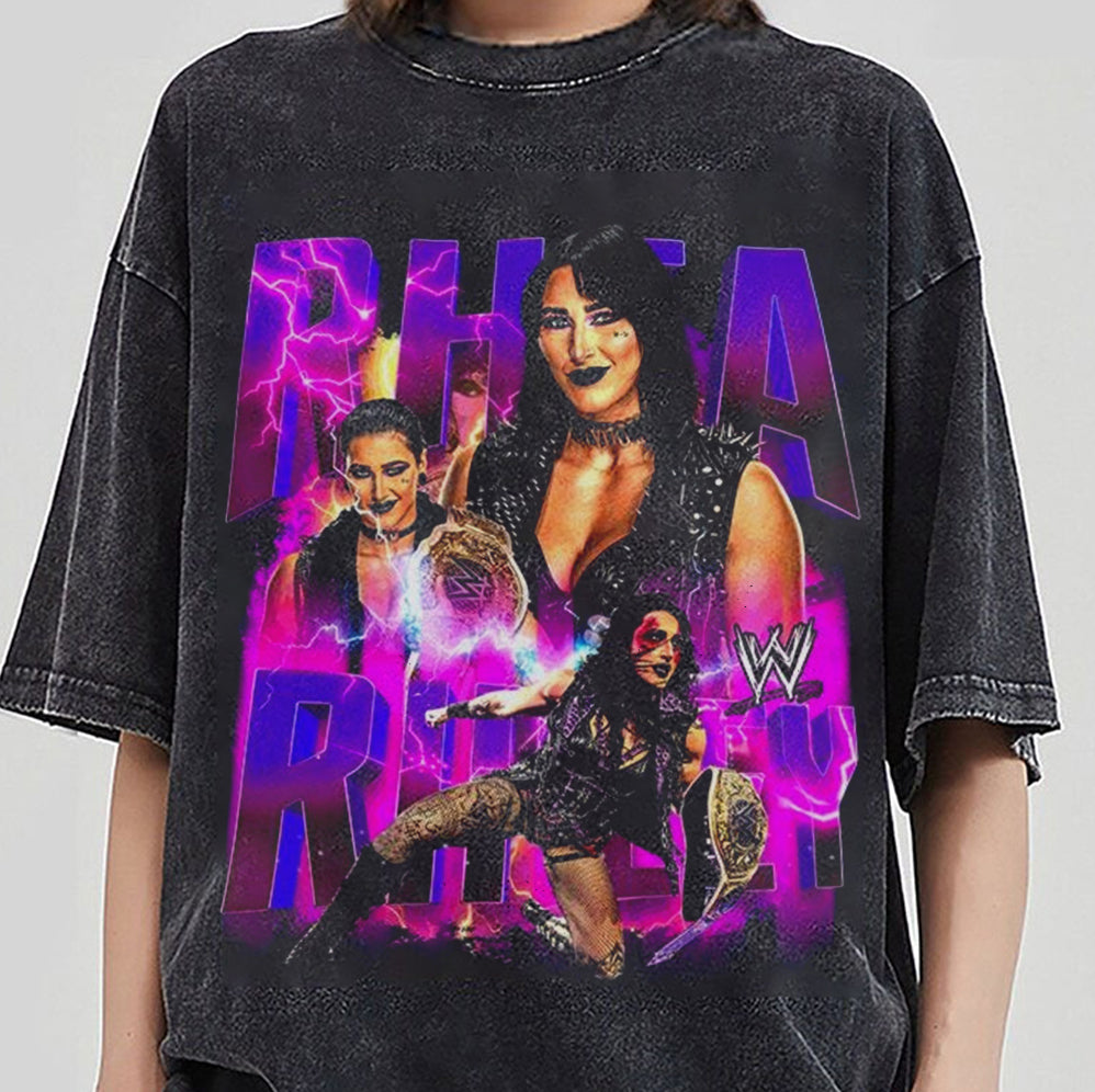 Rhea Ripley Vintage Shirt, Vintage Wrestling Shirt, Rhea Ripley Fan Tees, Wrestling Retro 90s, Rhea Ripley Gift MS24