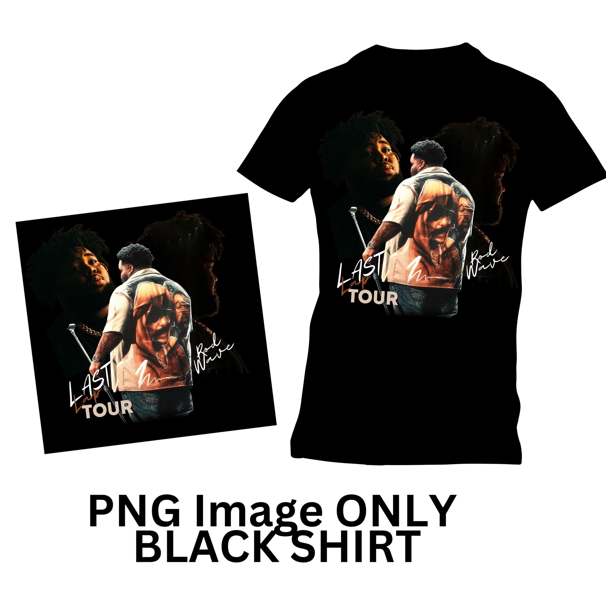 Rod wave inspired PNG file only (2 DESIGNS) TMC