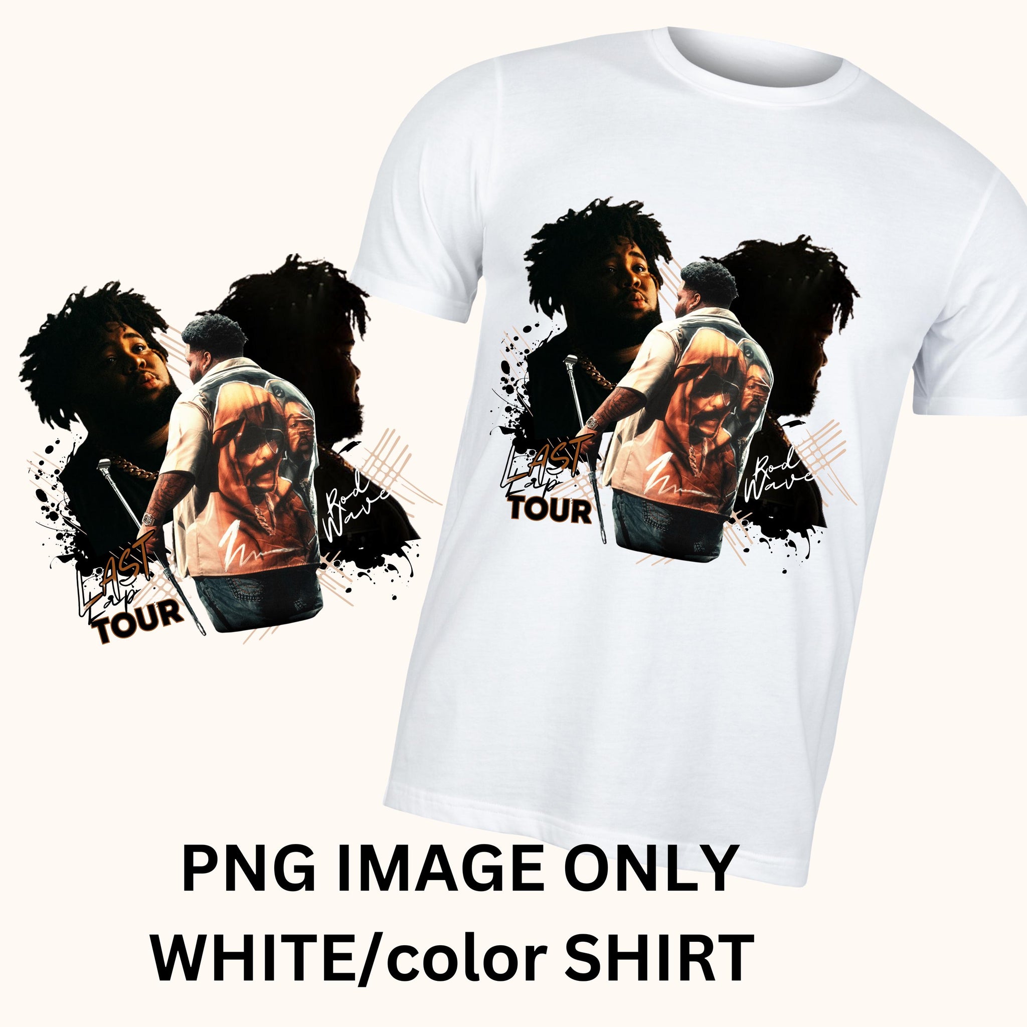 Rod wave inspired PNG file only (2 DESIGNS) TMC