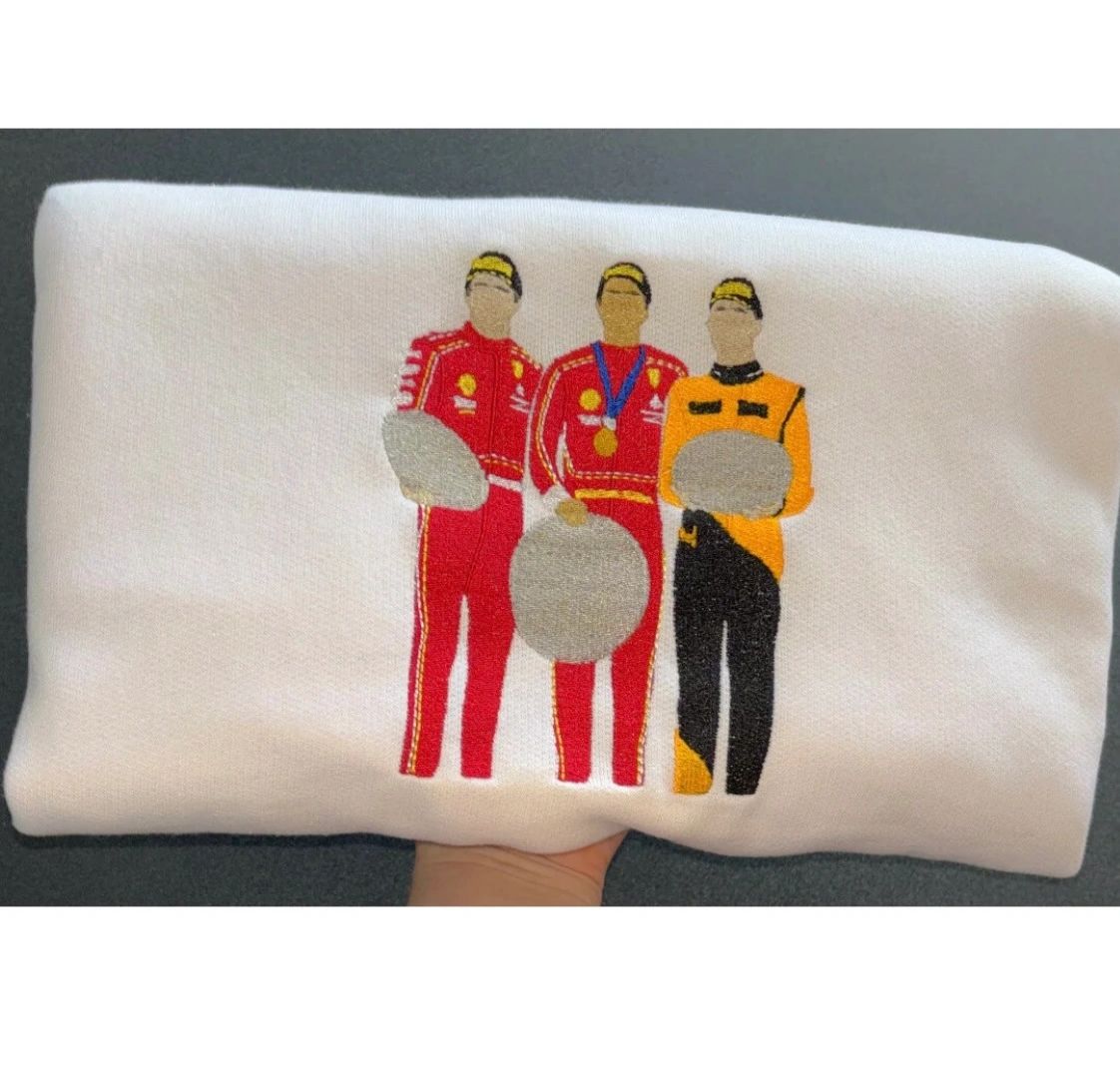 lando,charles&carlos podium EM1109T