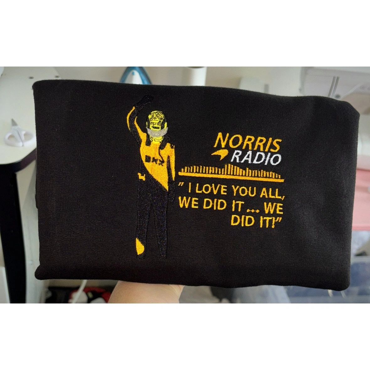 Lando Norris Miami win radio EM1109T