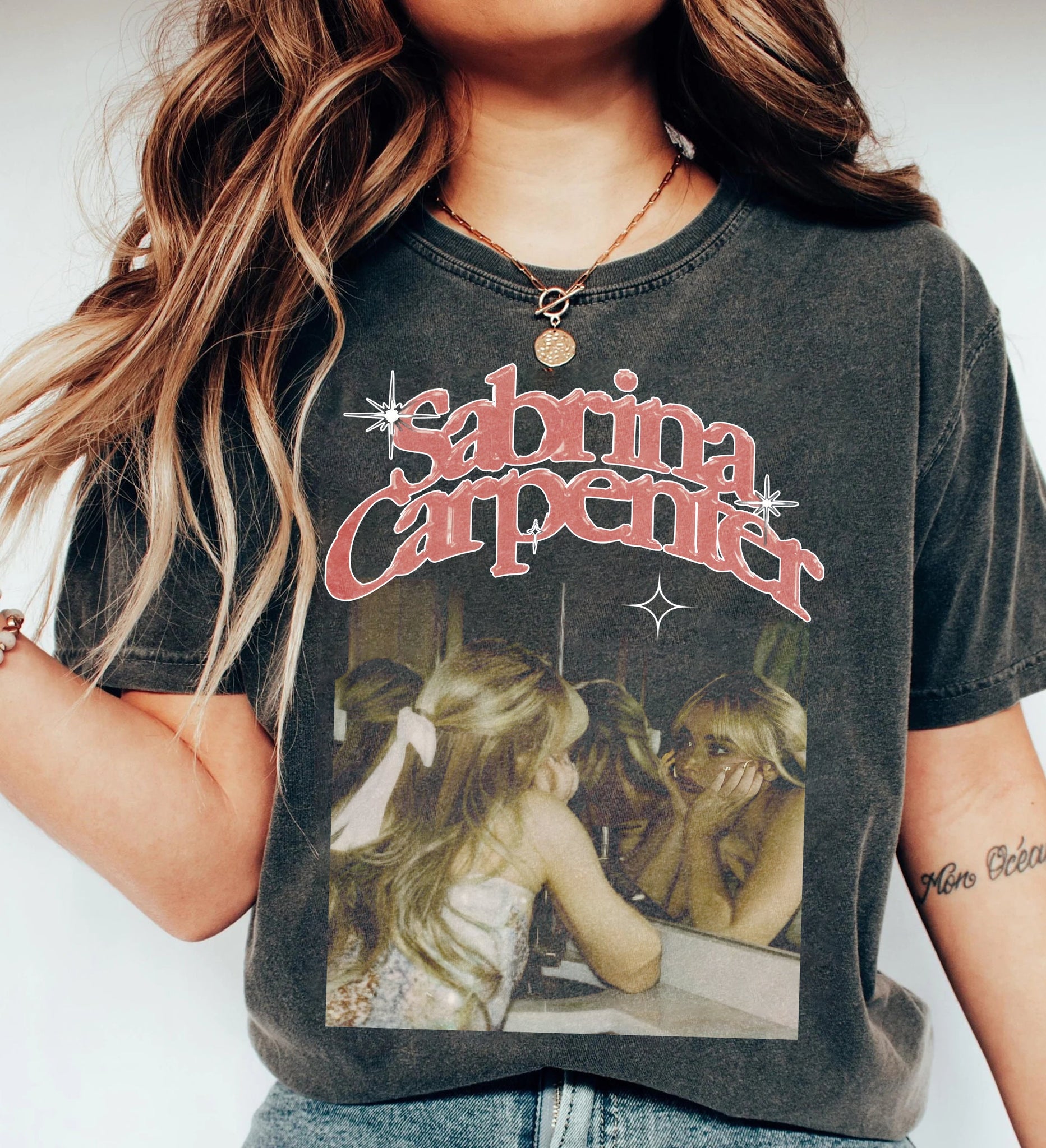Sab.Rina Vintage 90s Shirt, Sab.Rina World Tour Shirt, Carpenter Graphic Shirt, Trendy Shirt For 2024 TMC