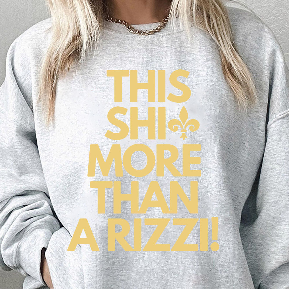Saints This Shit More Than A Rizzi Darren Rizzi Saints Merry Rizzmas shirt, Sweatshirt, Hoodie And Tank Top