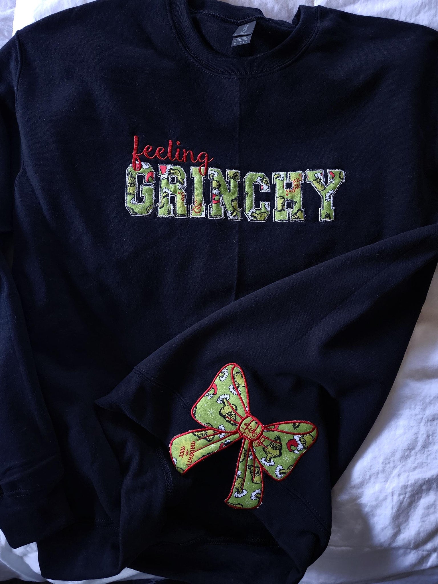 Side Bow Appliqu? Sweatshirt Embroidery Design, Coquette Bow, Satin stitch applique embroidery design file, 8 sizes, Sweatshirt Bow Design ESIBOW