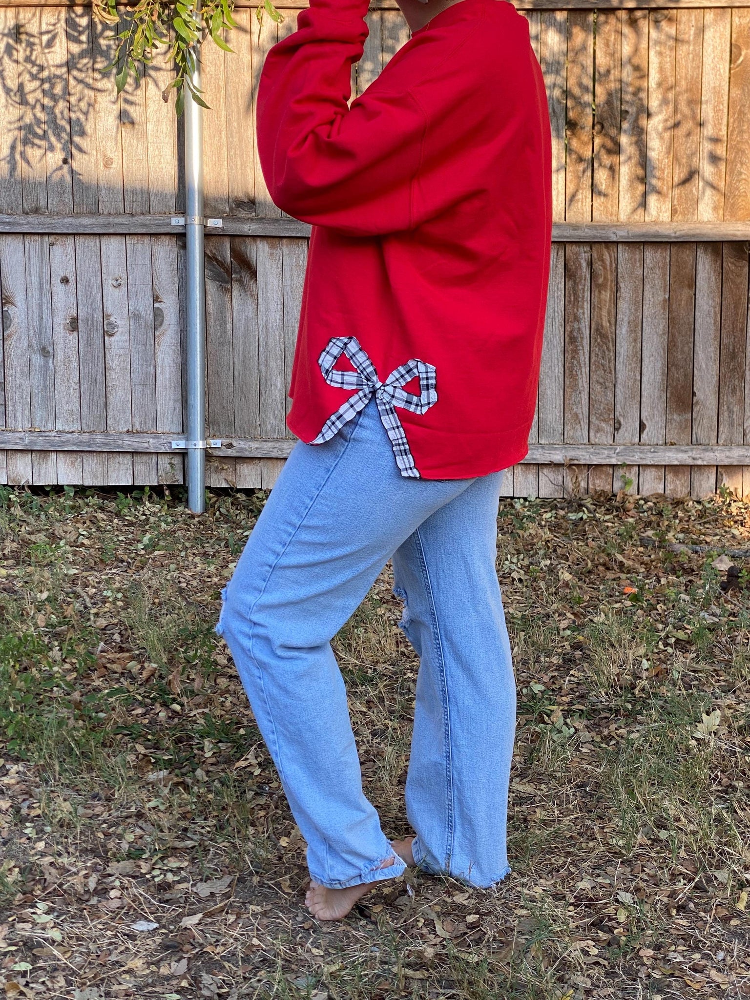 side bow sweatshirt ESIBOW