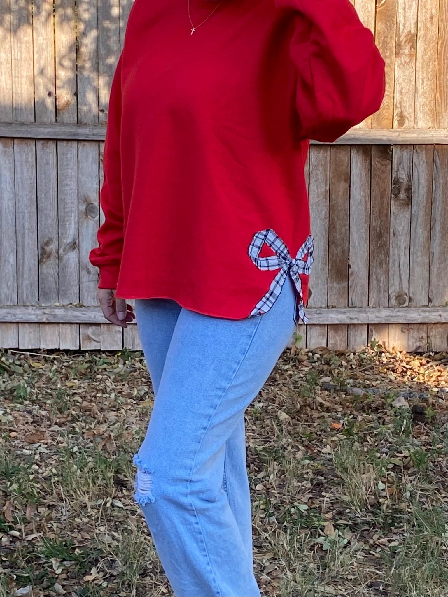 side bow sweatshirt ESIBOW