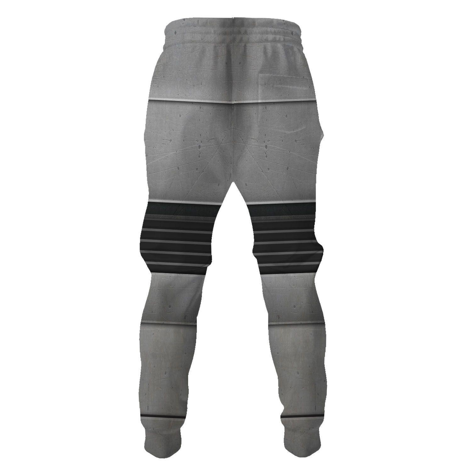 Space Marines Grey Knights Warhammer Costume Hoodie Jogger, Space Marines Grey Knights Marines Cosplay 3D Hoodie Pants, Warhammer 3D Tracksuit TQT4