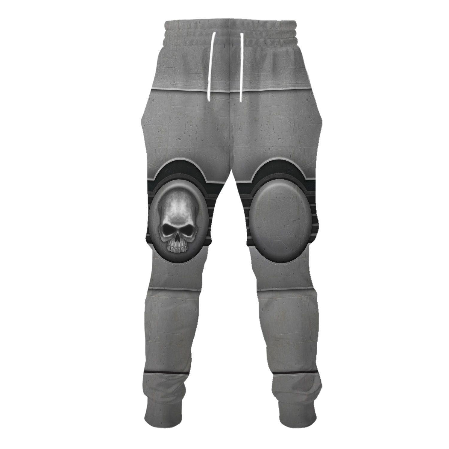 Space Marines Grey Knights Warhammer Costume Hoodie Jogger, Space Marines Grey Knights Marines Cosplay 3D Hoodie Pants, Warhammer 3D Tracksuit TQT4