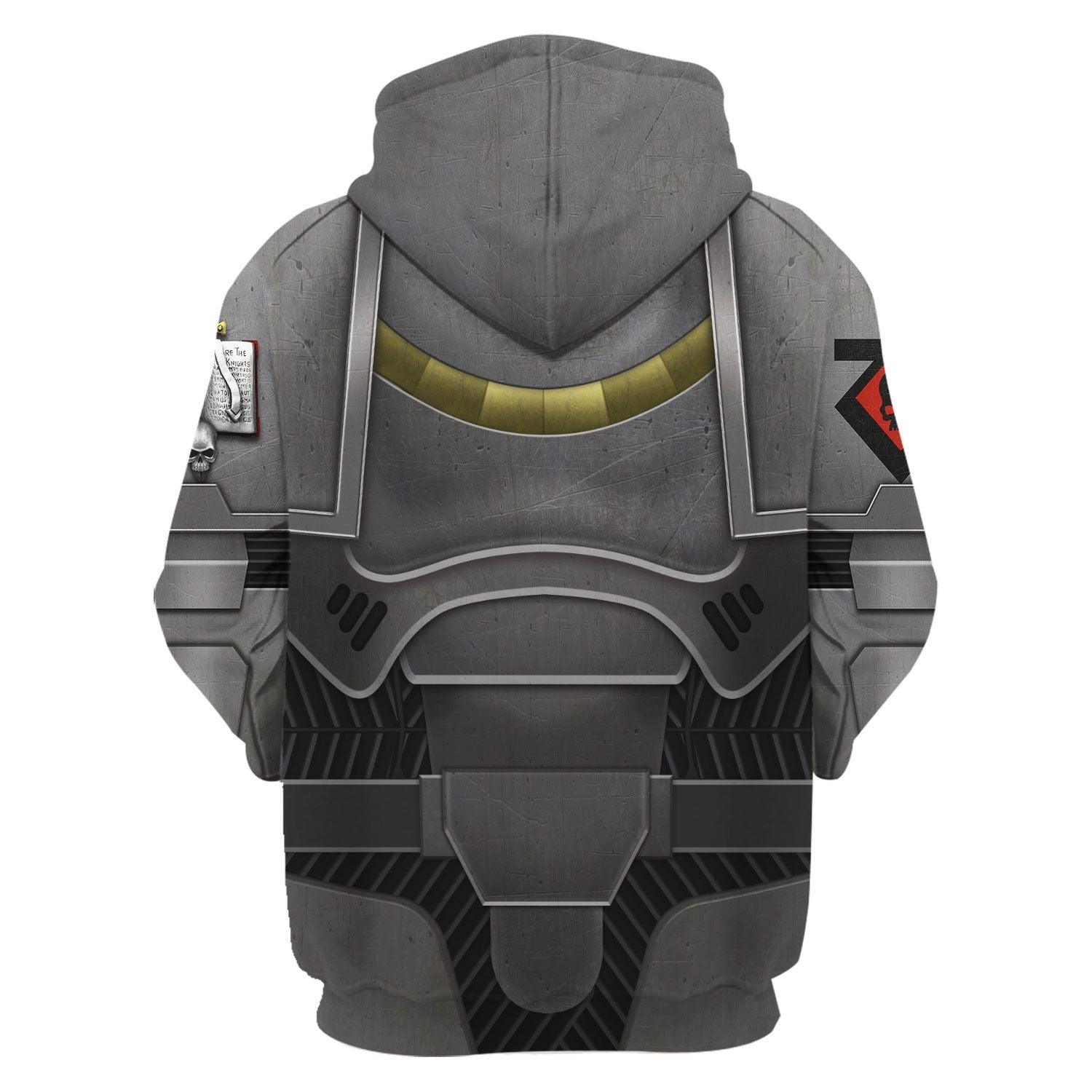 Space Marines Grey Knights Warhammer Costume Hoodie Jogger, Space Marines Grey Knights Marines Cosplay 3D Hoodie Pants, Warhammer 3D Tracksuit TQT4