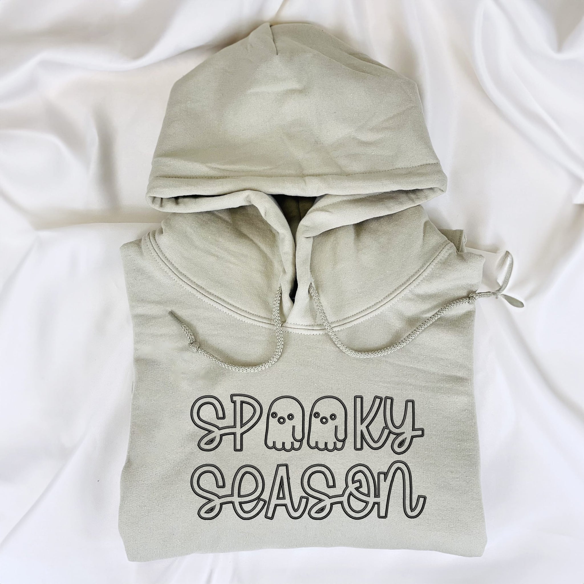 Spooky Season Crewneck Embroidered Halloween Sweatshirt, Hoodie EMHA2608