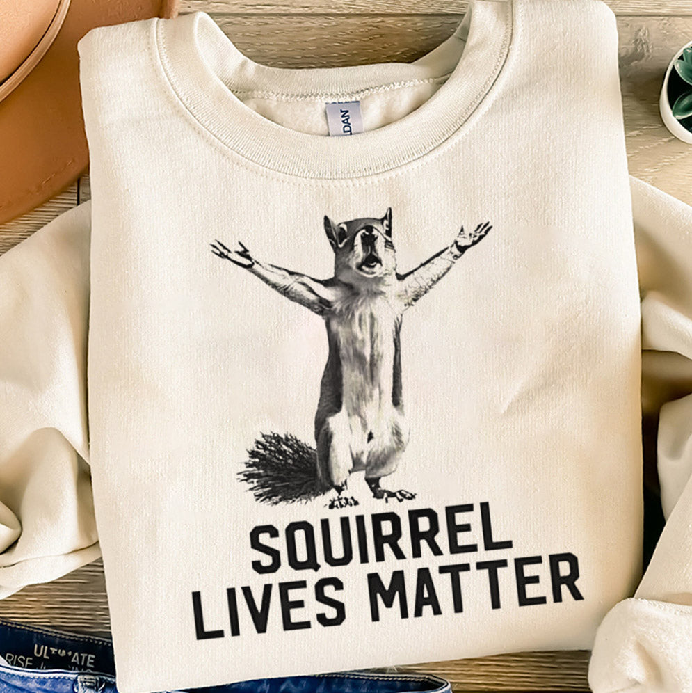 Squirrel lives matter peanut the squirrel shirt, Sweatshirt, Hoodie