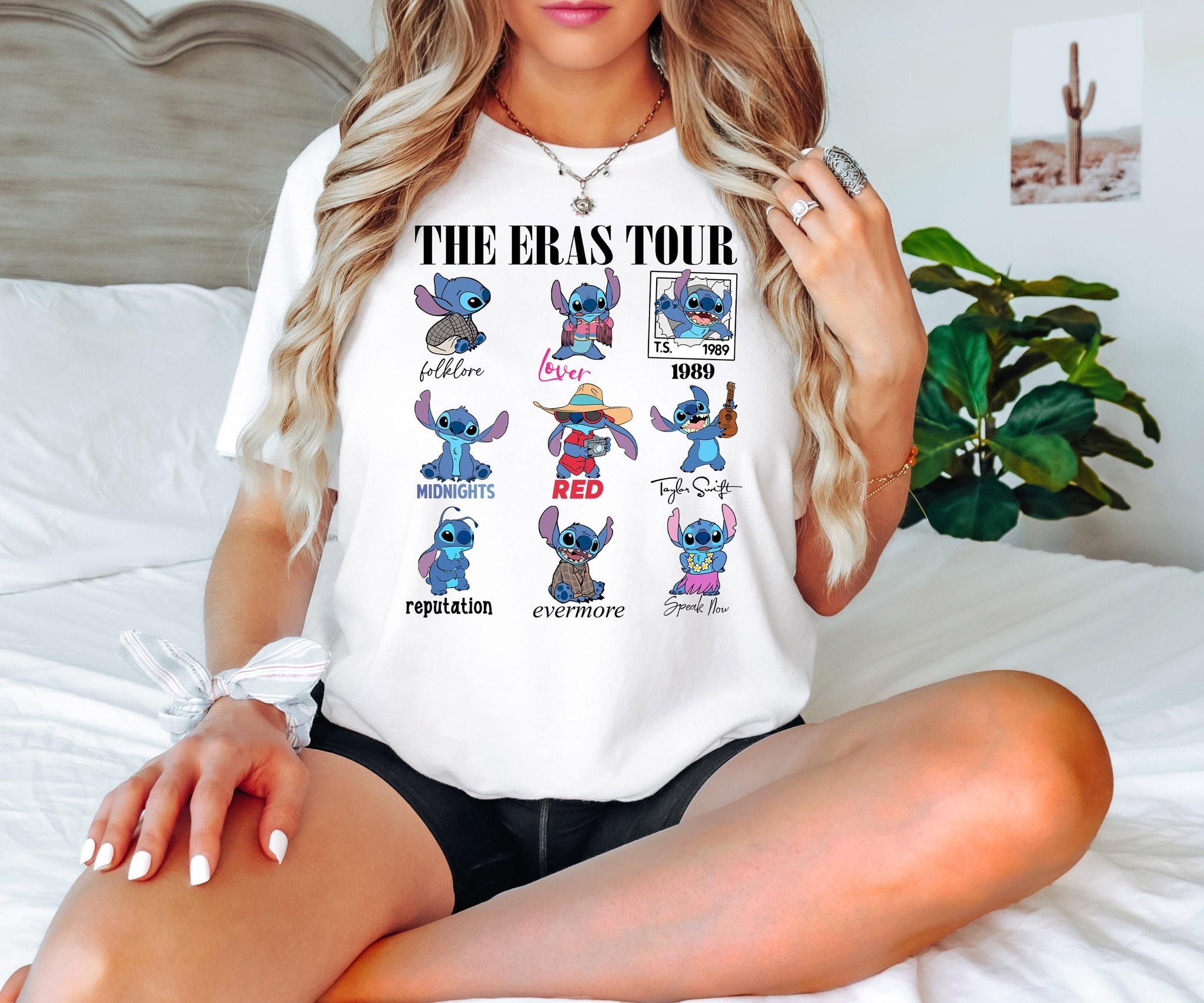 Stitch The Eras Tour Shirt, Stitch Shirt, Stitch Love Shirt, Stitch Version Shirt, Disney Shirt, Disney Stitch Shirt, Disney Eras Tour Shirt HW2607 13