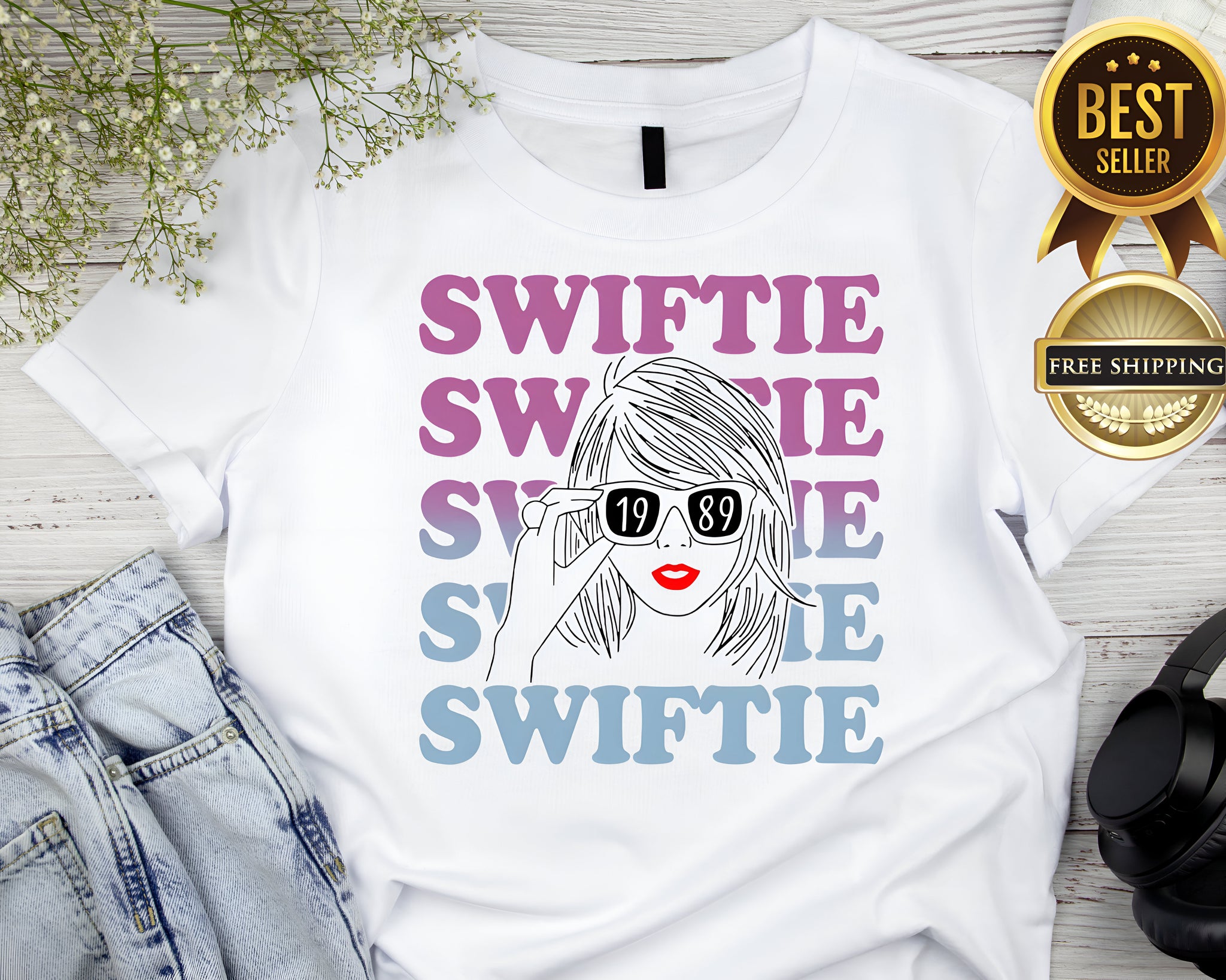 Swiftie Shirt, Little Swiftie T-Shirt, Eras Tour Merch Shirt, First Concert Outfits, Midnights Swiftie, Taylor Girls Tee, TTPD Shirt  MS2007 04