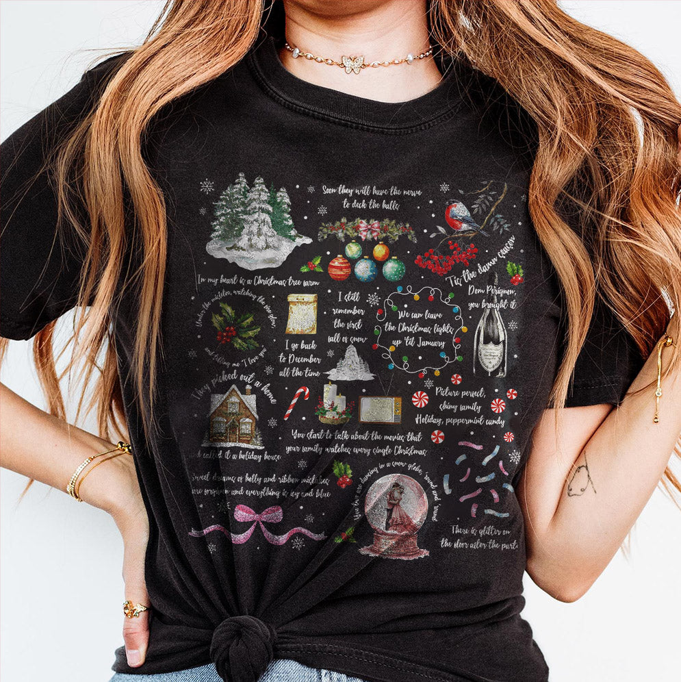 Swifties Christmas Sweatshirt, Merry Swiftmas Shirt, Christmas Swifties Song Lyric Shirt, Christmas Swifties Sweatshirt, Swifties Xmas Shirt