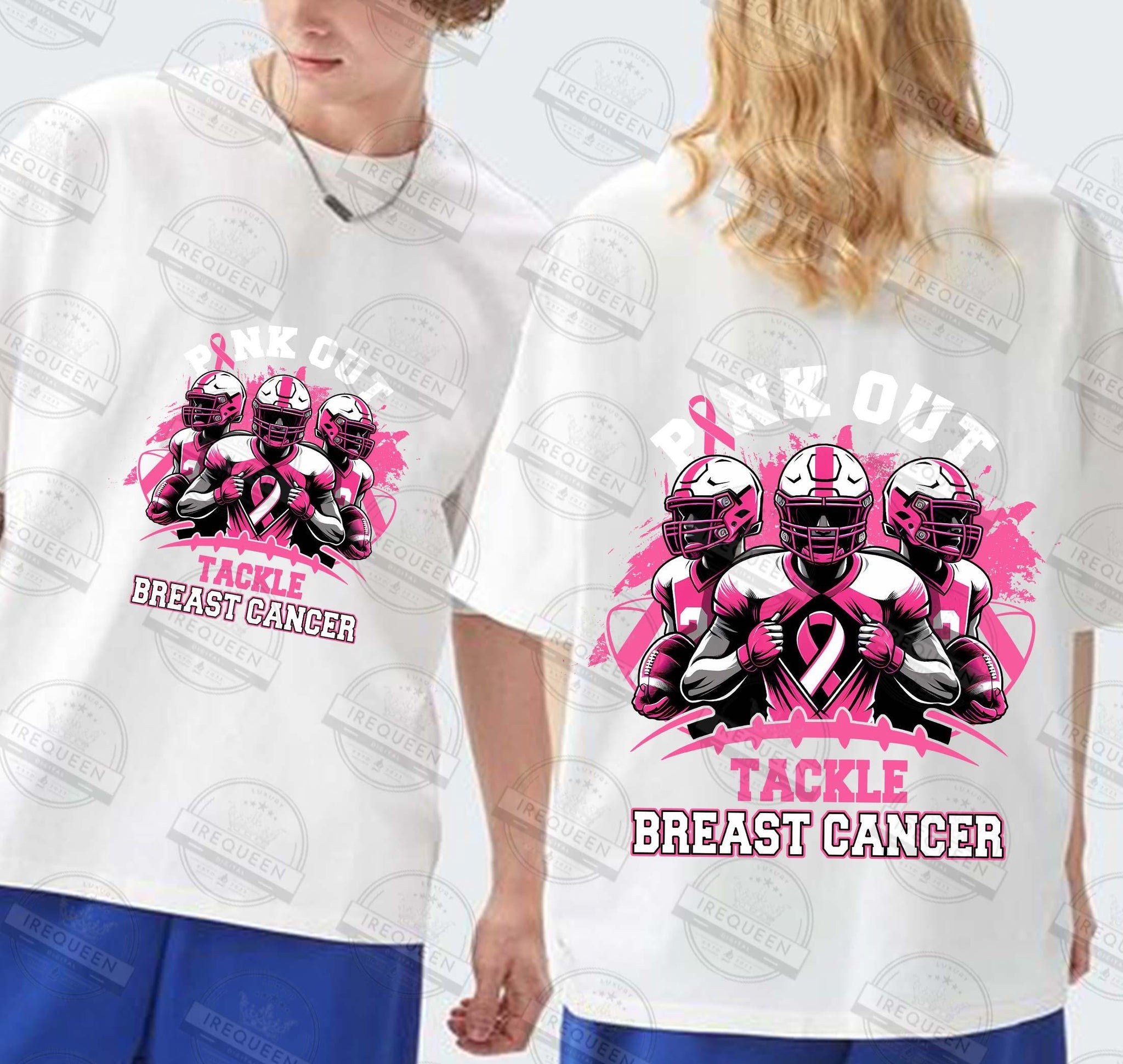 Tackle Cancer Png, Breast Cancer Png, Football Pink Out png, Pink ribbon Png, Football Mom , Fight Cancer , American Football, Digital File SCU