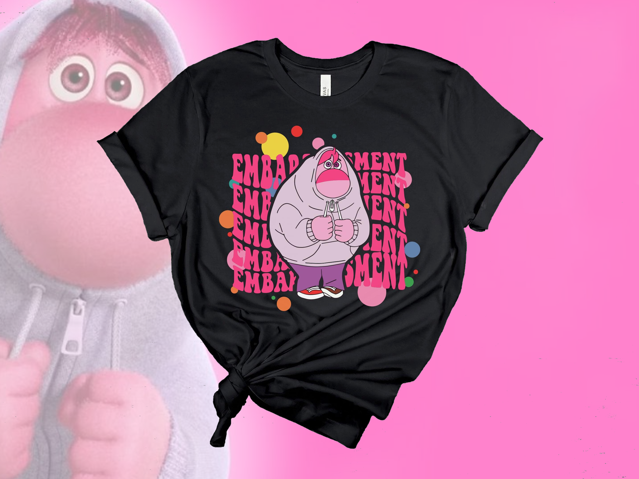 Retro Disney Inside Out 2 Characters Shirts, Inside Out Group Matching Shirt, Inside Out Family Party Shirt, Disneyland Trip Family Matching Shirt