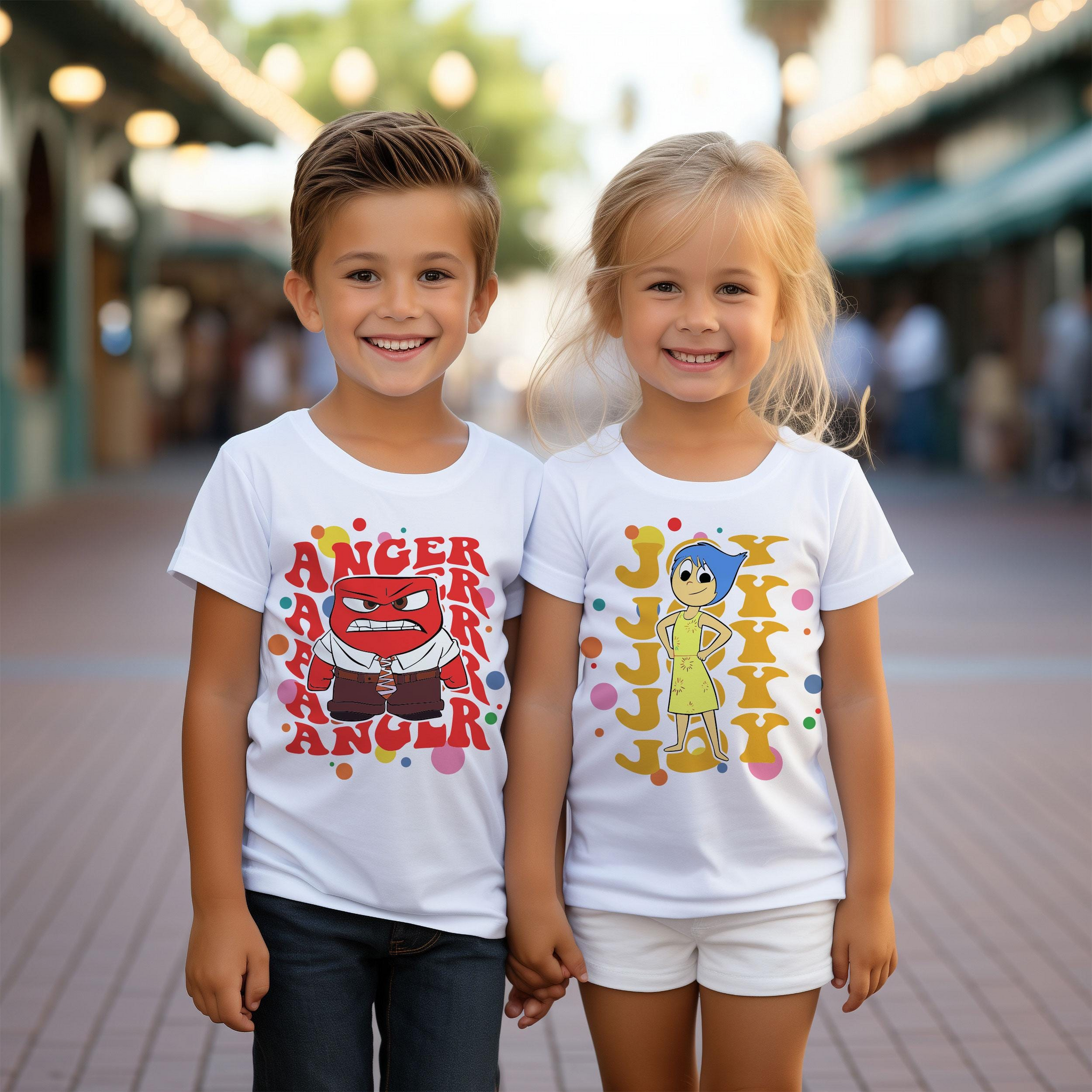 Retro Disney Inside Out 2 Characters Shirts, Inside Out Group Matching Shirt, Inside Out Family Party Shirt, Disneyland Trip Family Matching Shirt