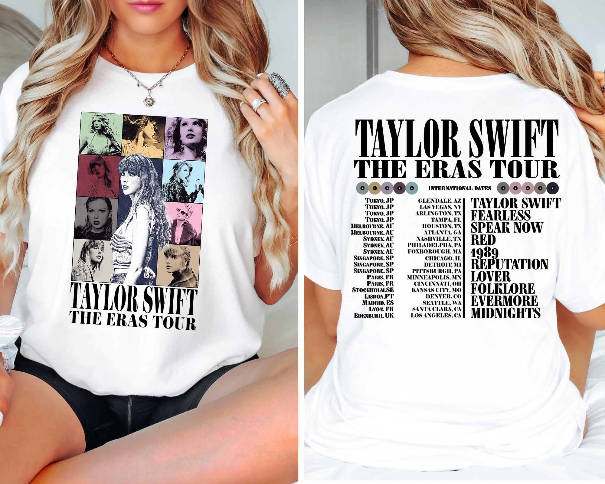 Taylor Swiftie Kids Sweatshirt, Perfect Gift, The Eras Tour Taylor Swift Fan Two Side Tee, Swiftie Merch Ideal Music Lovers Shirt, Birthday msich