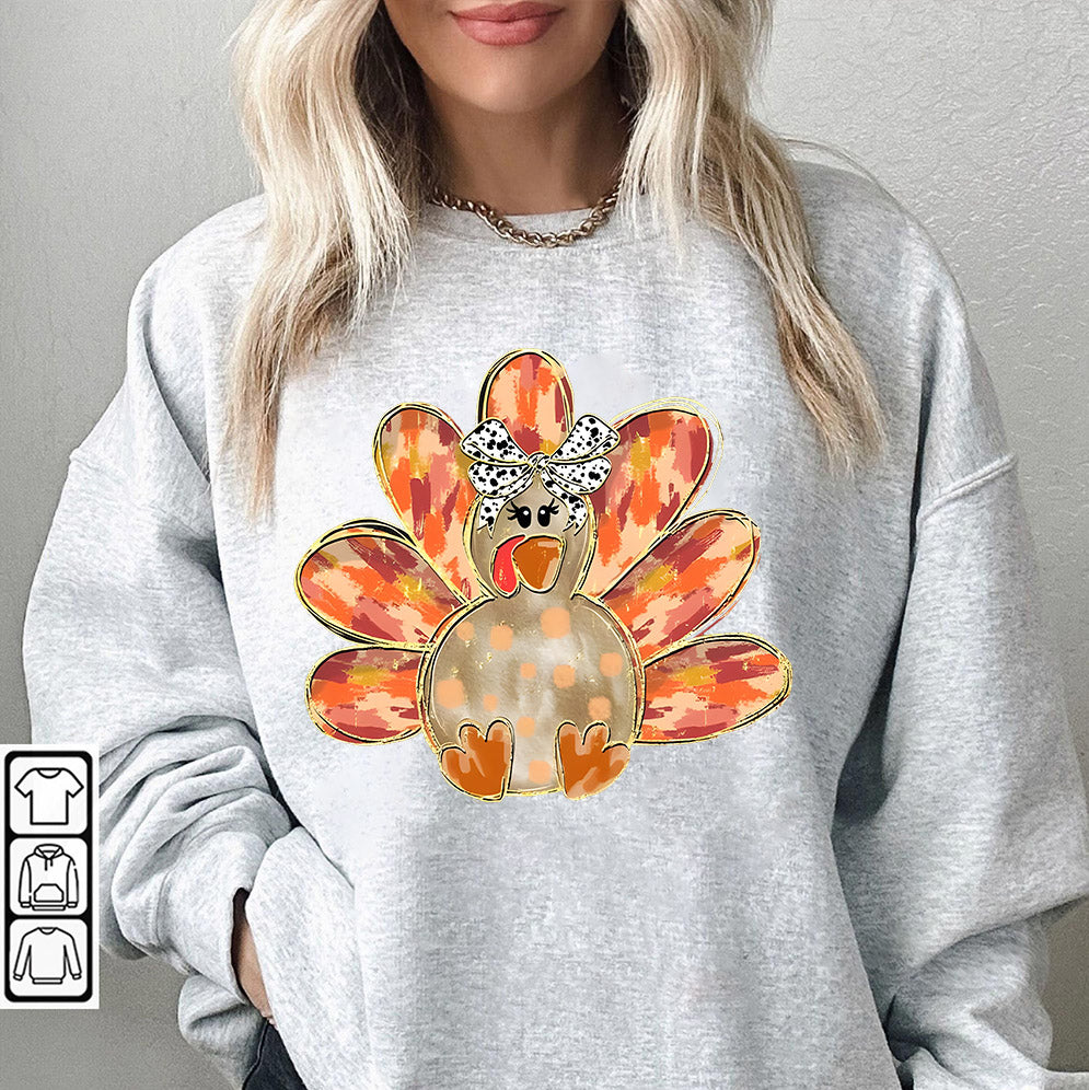 Thanksgiving Turkey Sweatshirt, Turkey Shirt, Family Sweatshirt, Thanksgiving Shirt, Fall Sweatshirt, Women Thanksgiving Sweater