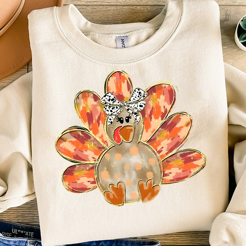 Thanksgiving Turkey Sweatshirt, Turkey Shirt, Family Sweatshirt, Thanksgiving Shirt, Fall Sweatshirt, Women Thanksgiving Sweater