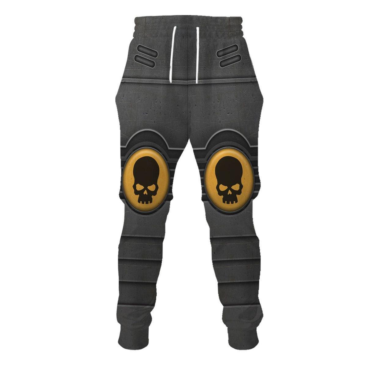 The Emperor's Scythe Warhammer Costume Hoodie Jogger, The Emperor's Scythe Marines Cosplay 3D Hoodie Pants, Warhammer 3D Tracksuit , TQT5