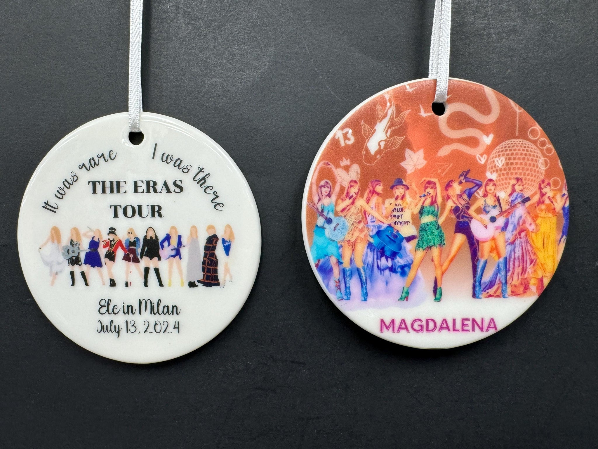 The Eras Tour Personalized Ornament, Custom Tayvis Ornament , Personalized Tay Tay Ornament, Gift For Her,Christmas Gift O2610H