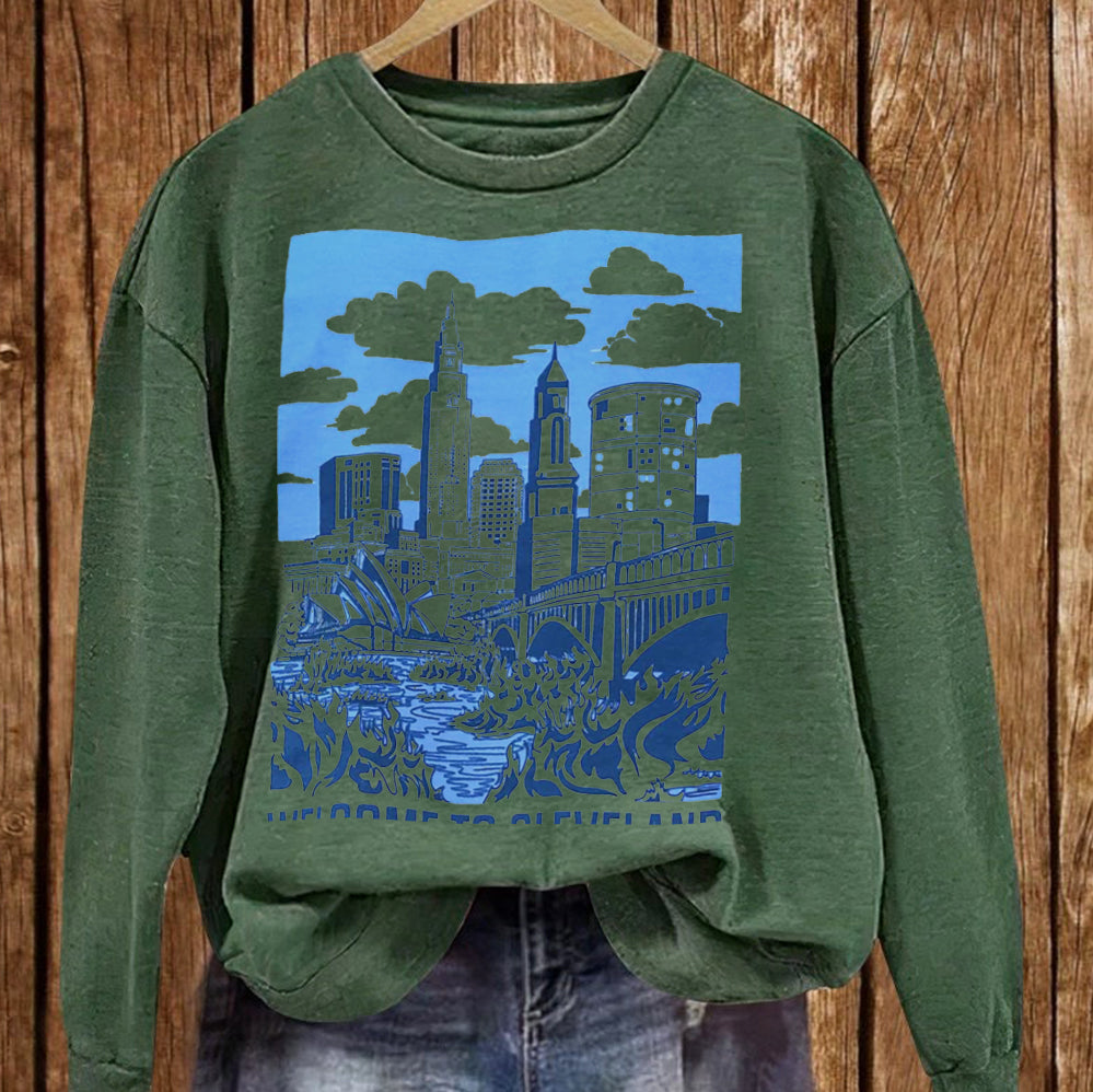 The Land Down Under Welcome To Cleveland T-shirt, Sweatshirt, Hoodie, Trending Shirt