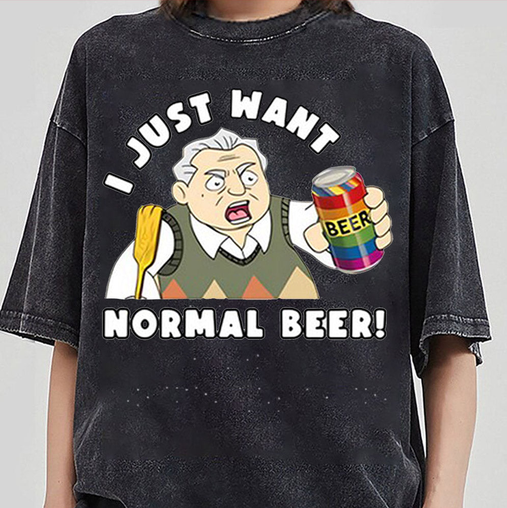 The New Norm Show I Just Want Normal Beer T-Shirts, Sweatshirt, Hoodie