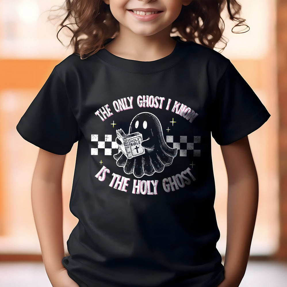 The Only Ghost I Know Is The Holy Ghost T-shirt, Funny Boo Bible Shirt, Meme shirt