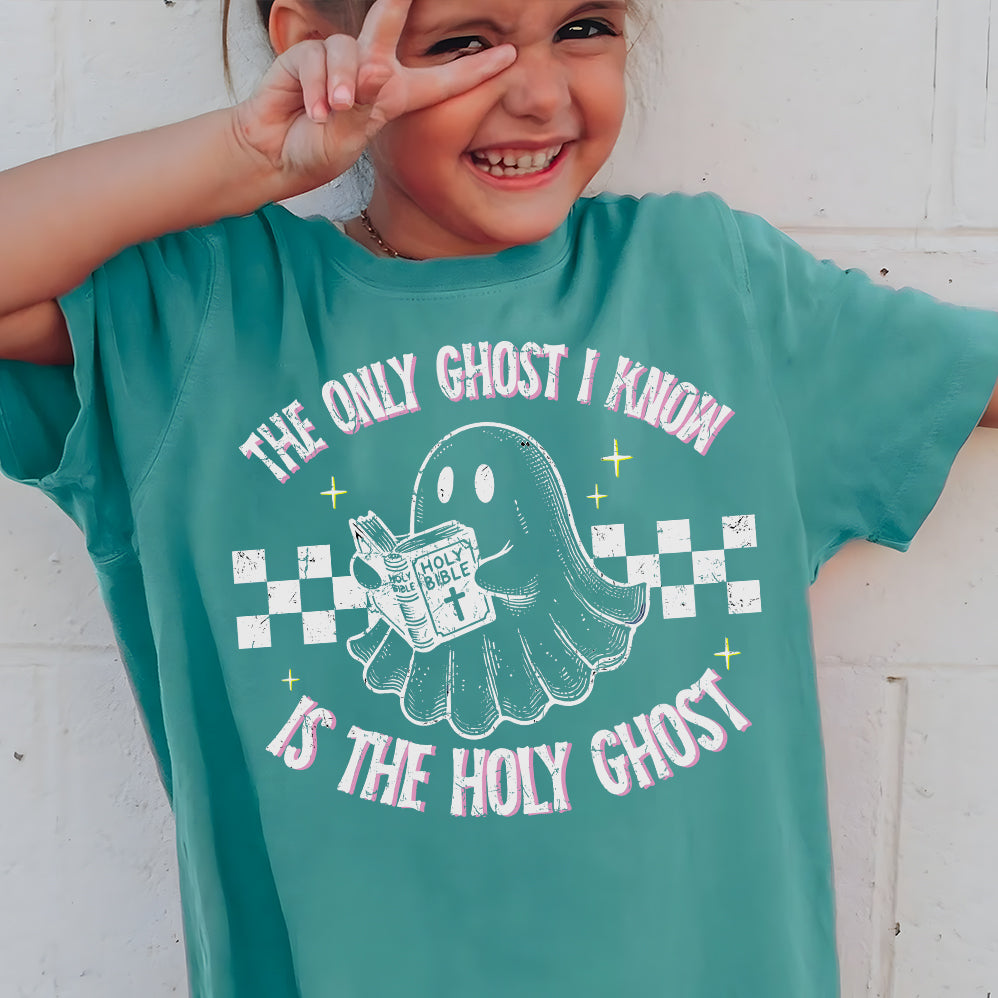 The Only Ghost I Know Is The Holy Ghost T-shirt, Funny Boo Bible Shirt, Meme shirt