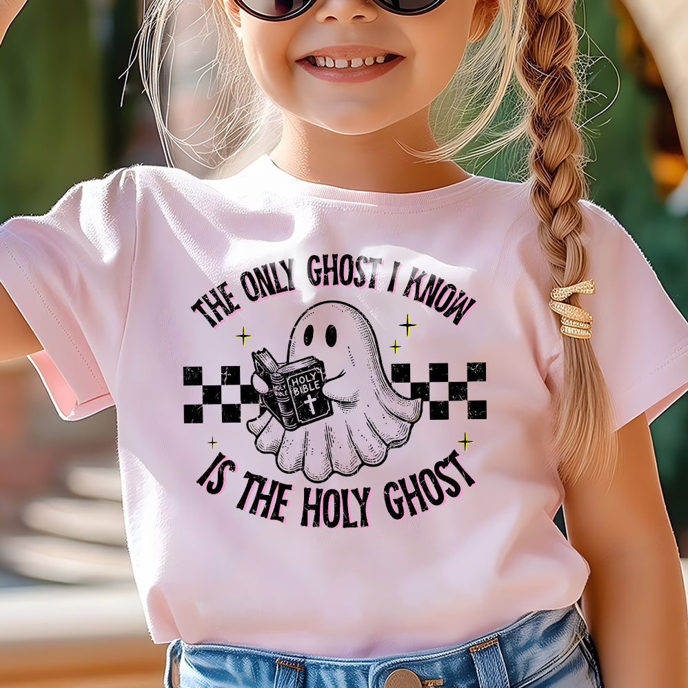 The Only Ghost I Know Is The Holy Ghost T-shirt, Funny Boo Bible Shirt, Meme shirt