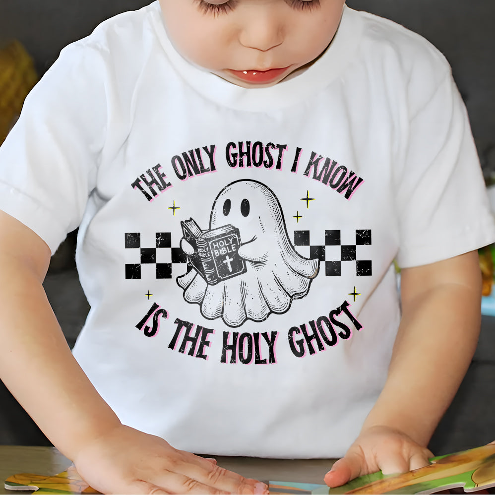 The Only Ghost I Know Is The Holy Ghost T-shirt, Funny Boo Bible Shirt, Meme shirt