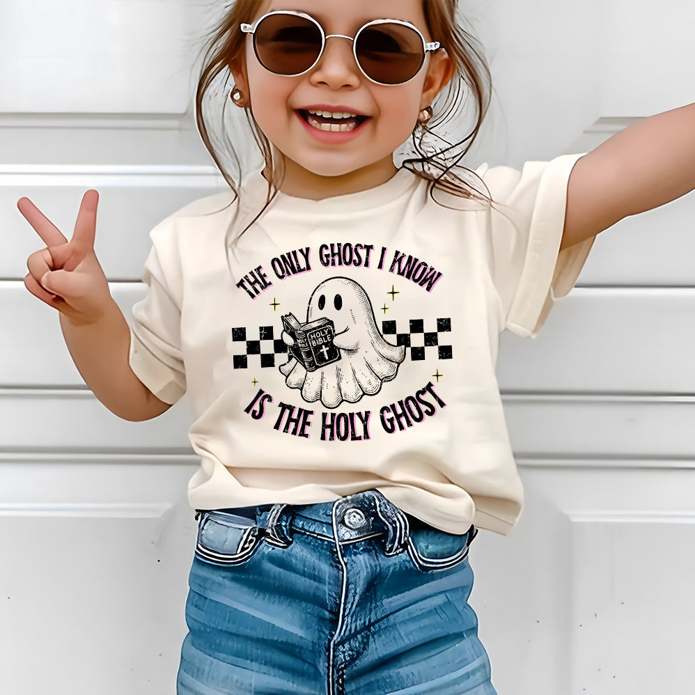 The Only Ghost I Know Is The Holy Ghost T-shirt, Funny Boo Bible Shirt, Meme shirt