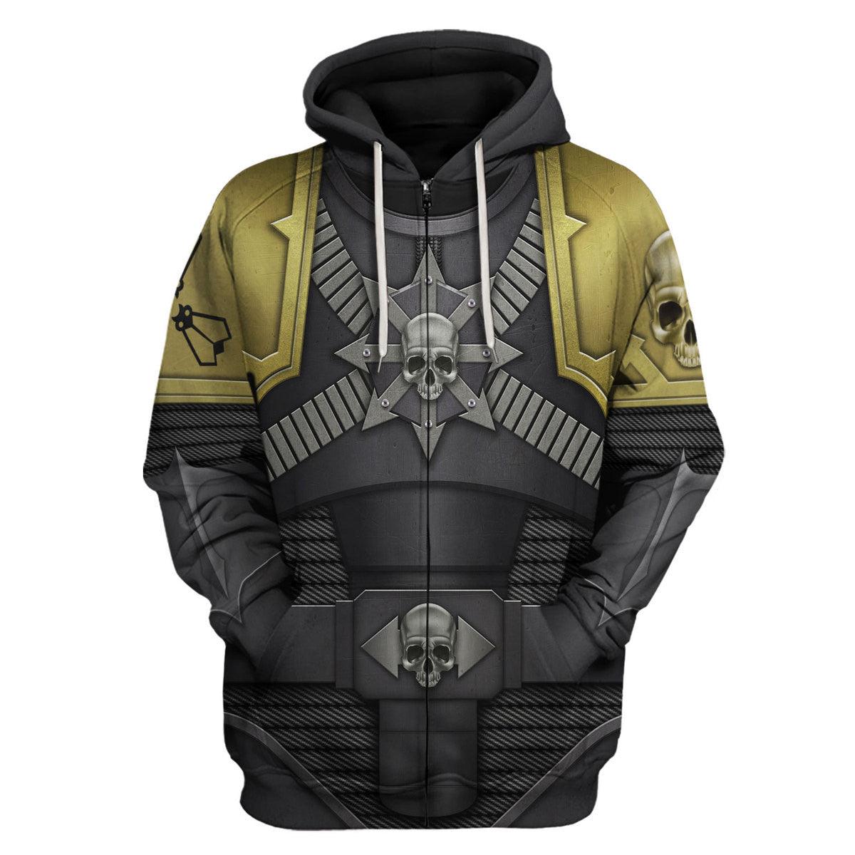 The Purge Heretic Astartes Warhammer Costume Hoodie Jogger,The Purge Heretic Astartes Space Marines Cosplay 3D Hoodie Pants, Warhammer 3D Tracksuit, Warhammer Game Outfit TQT3