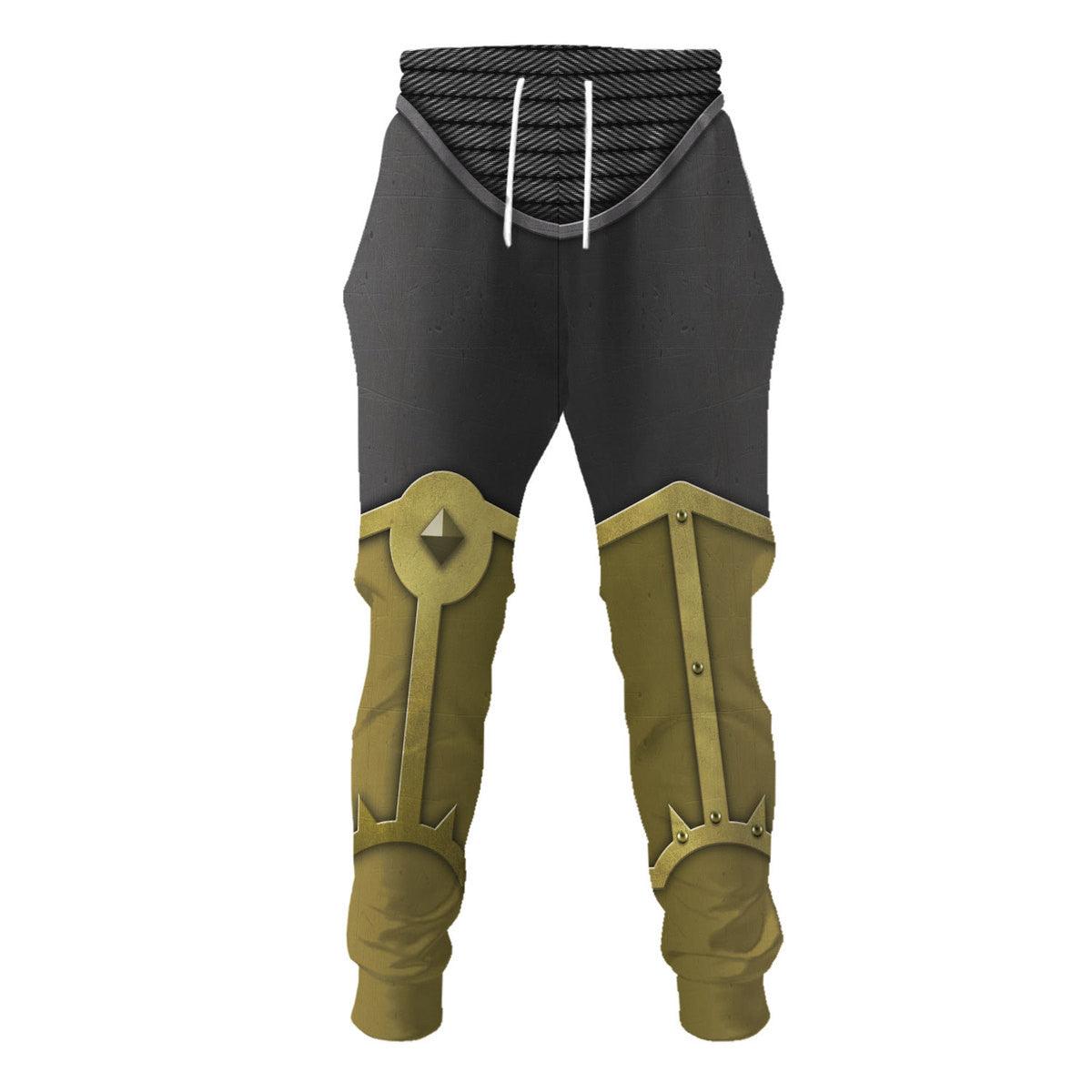 The Purge Heretic Astartes Warhammer Costume Hoodie Jogger,The Purge Heretic Astartes Space Marines Cosplay 3D Hoodie Pants, Warhammer 3D Tracksuit, Warhammer Game Outfit TQT3