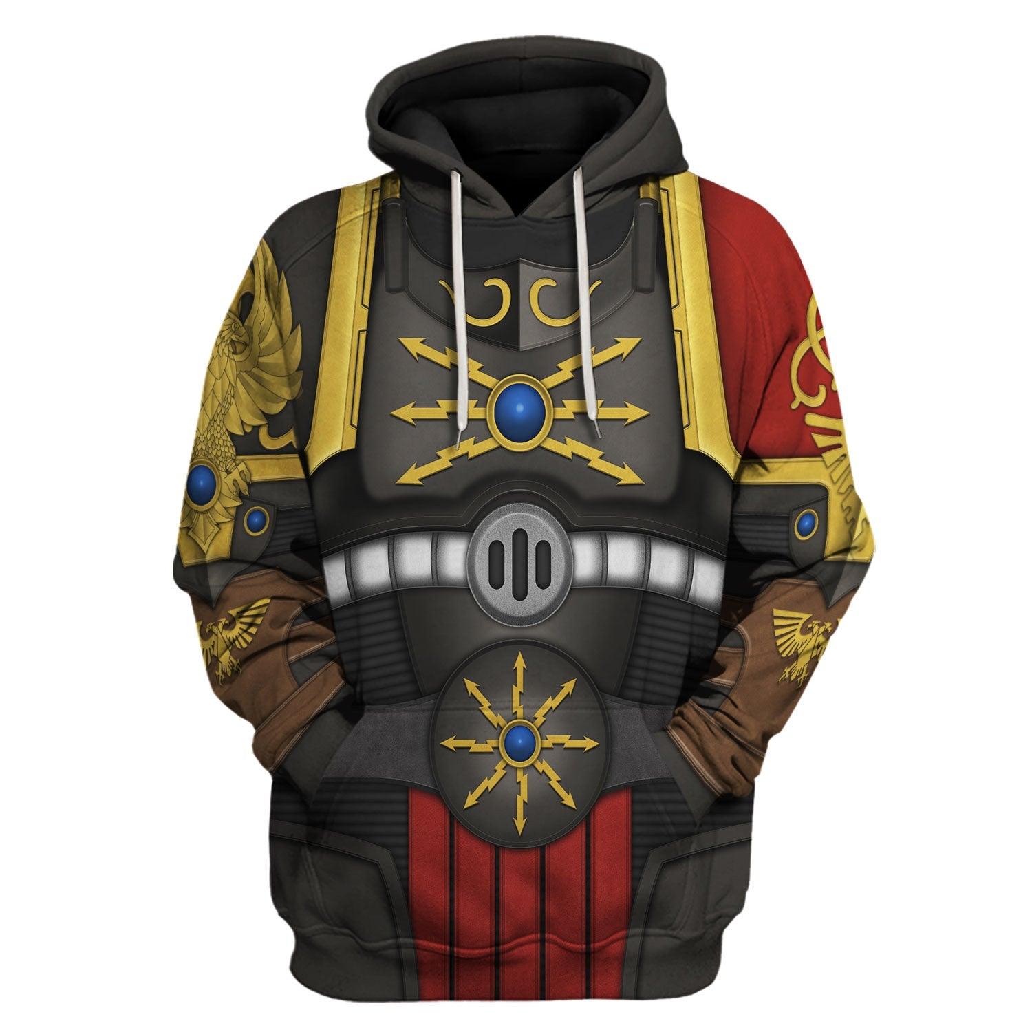 The Shadowkeepers Warhammer Costume Hoodie Jogger, The Shadowkeepers Marines Cosplay 3D Hoodie Pants, Warhammer 3D Tracksuit , TQT5